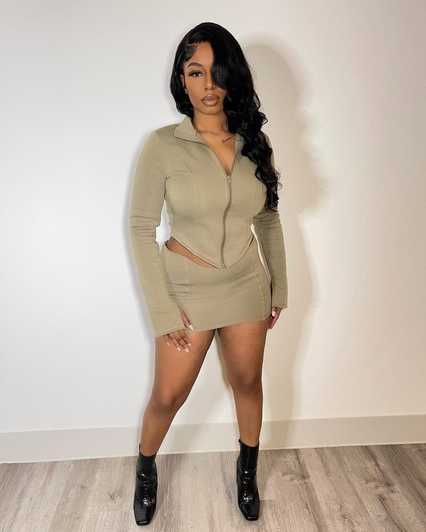 Spice skirt set