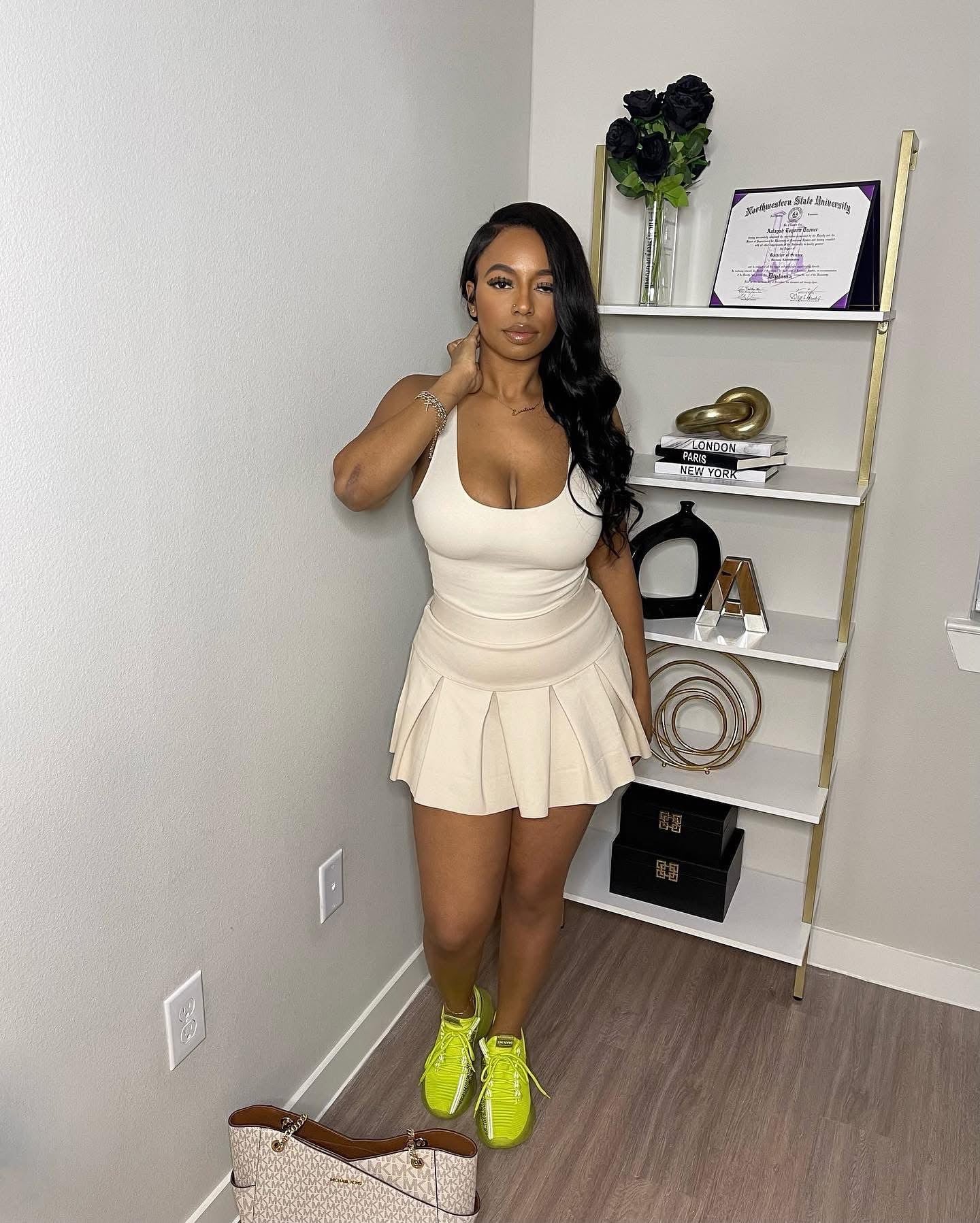 Soft Girl tennis skirt set